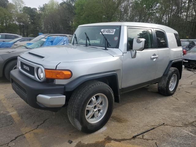 JTEBU11F970052481 - 2007 TOYOTA FJ CRUISER SILVER photo 1