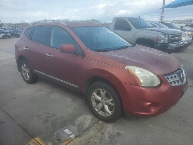 JN8AS5MT2BW164502 - 2011 NISSAN ROGUE S RED photo 4