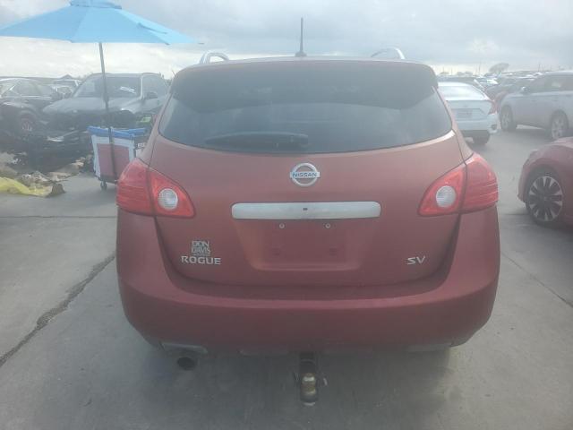 JN8AS5MT2BW164502 - 2011 NISSAN ROGUE S RED photo 6