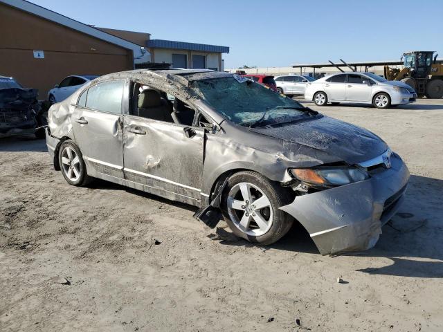 2HGFA16878H314649 - 2008 HONDA CIVIC EX GRAY photo 4