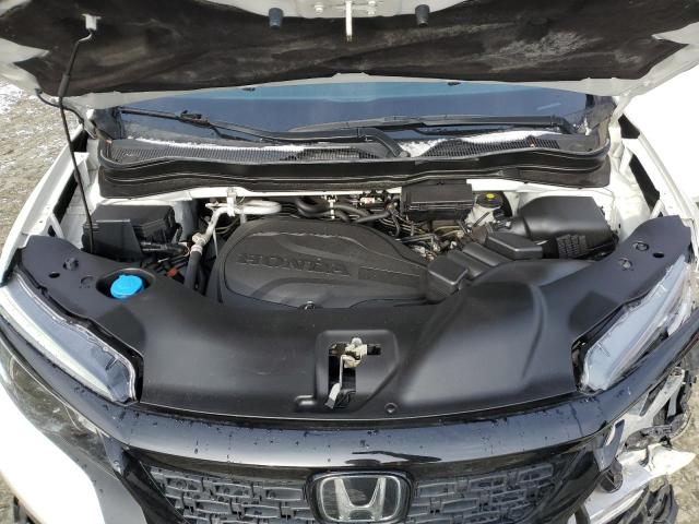 5FNYF8H59MB010288 - 2021 HONDA PASSPORT EXL WHITE photo 12