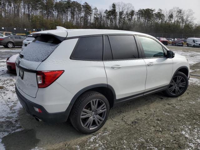 5FNYF8H59MB010288 - 2021 HONDA PASSPORT EXL WHITE photo 3