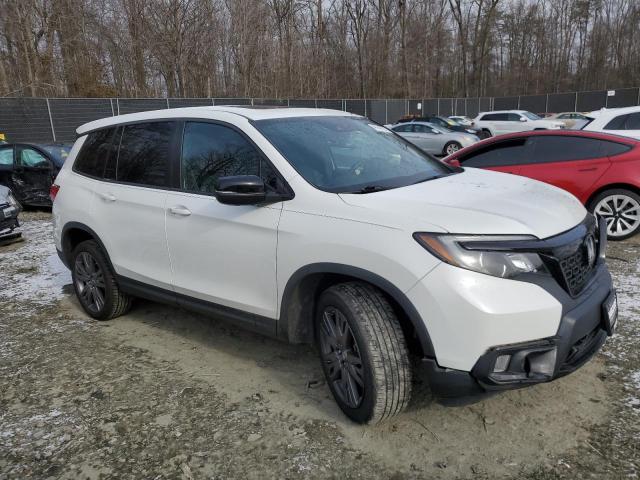 5FNYF8H59MB010288 - 2021 HONDA PASSPORT EXL WHITE photo 4