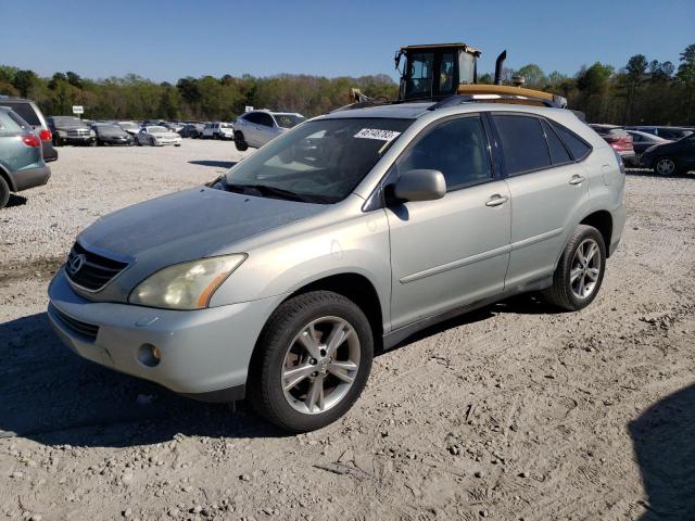 JTJHW31U460040477 - 2006 LEXUS RX 400H 400 TEAL photo 1