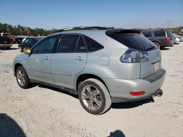 JTJHW31U460040477 - 2006 LEXUS RX 400H 400 TEAL photo 2