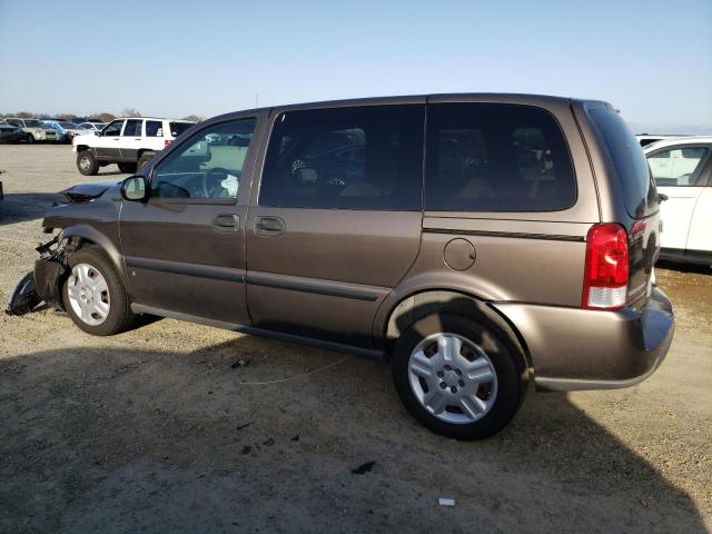 1GNDU23W28D179302 - 2008 CHEVROLET UPLANDER LS BROWN photo 2