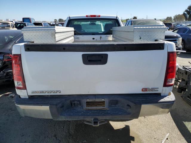 1GTPCTEX4AZ165950 - 2010 GMC SIERRA C1500 WHITE photo 6