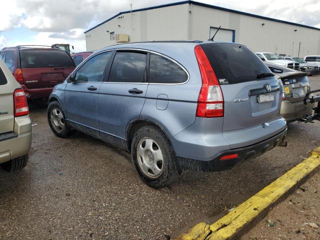 JHLRE38399C014891 - 2009 HONDA CR-V LX BLUE photo 2