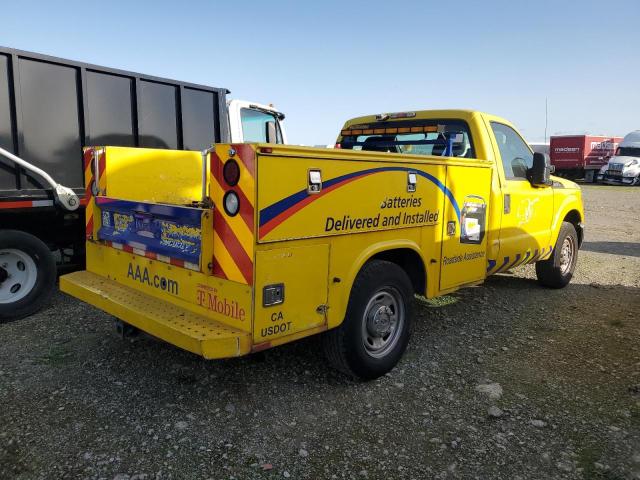 1FDBF2A64EEB08844 - 2014 FORD F250 SUPER DUTY YELLOW photo 3