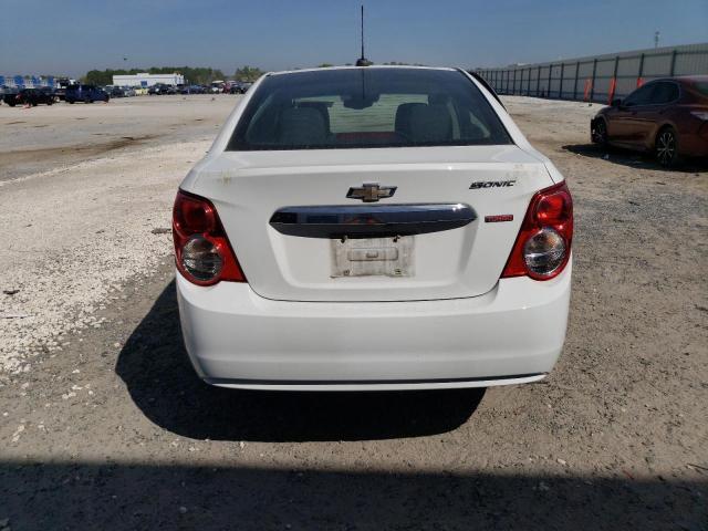 1G1JC5SB4G4115249 - 2016 CHEVROLET SONIC LT WHITE photo 6