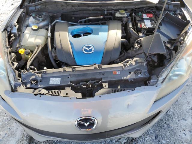 JM1BL1U7XD1833804 - 2013 MAZDA 3 I SILVER photo 11