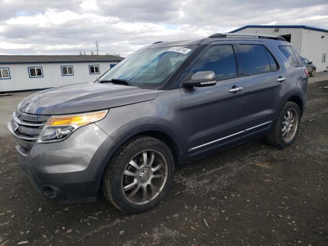 1FM5K8F84DGC94989 - 2013 FORD EXPLORER LIMITED GRAY photo 1