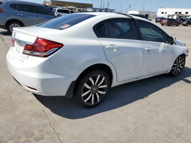 19XFB2F94FE020662 - 2015 HONDA CIVIC EXL თეთრი ფოტო 2