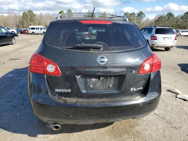 JN8AS5MVXAW603641 - 2010 NISSAN ROGUE S BLACK photo 6