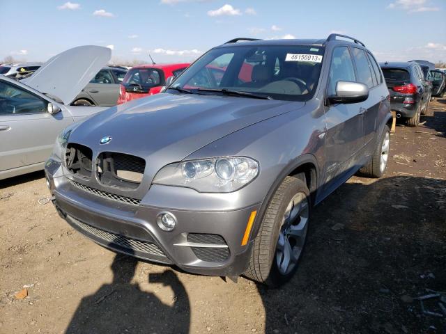 5UXZV4C55CL767562 - 2012 BMW X5 XDRIVE35I SILVER photo 1