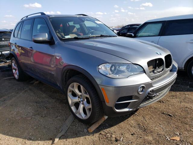 5UXZV4C55CL767562 - 2012 BMW X5 XDRIVE35I SILVER photo 4