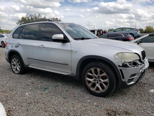 5UXZV4C5XCL762535 - 2012 BMW X5 XDRIVE35I SILVER photo 4