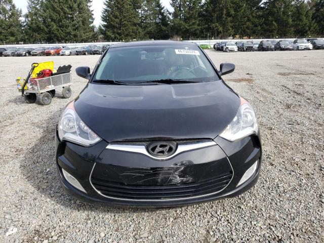 KMHTC6AD5FU235242 - 2015 HYUNDAI VELOSTER BLACK photo 5