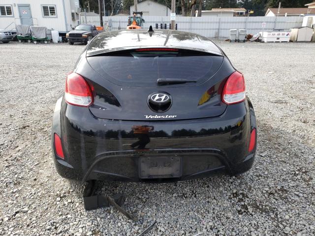 KMHTC6AD5FU235242 - 2015 HYUNDAI VELOSTER BLACK photo 6