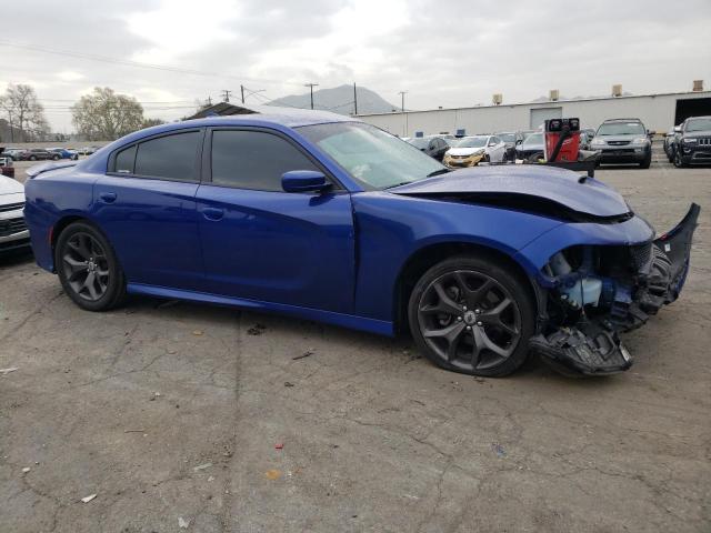 2C3CDXHG9KH740421 - 2019 DODGE CHARGER GT BLUE photo 4