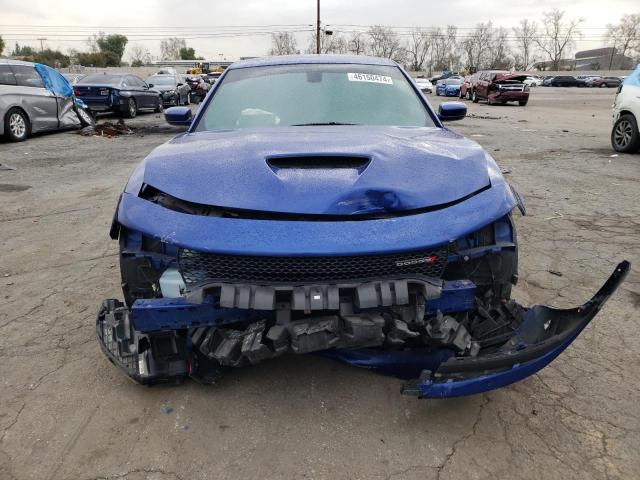 2C3CDXHG9KH740421 - 2019 DODGE CHARGER GT BLUE photo 5