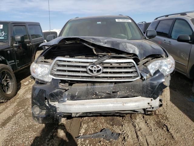 5TDZA3EH5AS004063 - 2010 TOYOTA HIGHLANDER BLACK photo 5