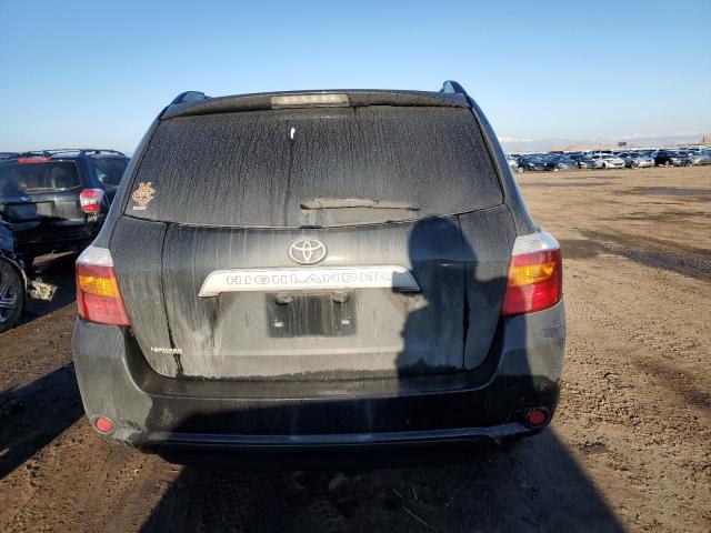 5TDZA3EH5AS004063 - 2010 TOYOTA HIGHLANDER BLACK photo 6