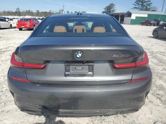 3MW5U7J06L8B00936 - 2020 BMW M340I GRAY photo 6