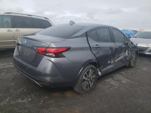 3N1CN8EV3ML841453 - 2021 NISSAN VERSA SV GRAY photo 3