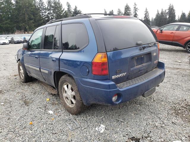 1GKDT13S252313756 - 2005 GMC ENVOY BLUE photo 2