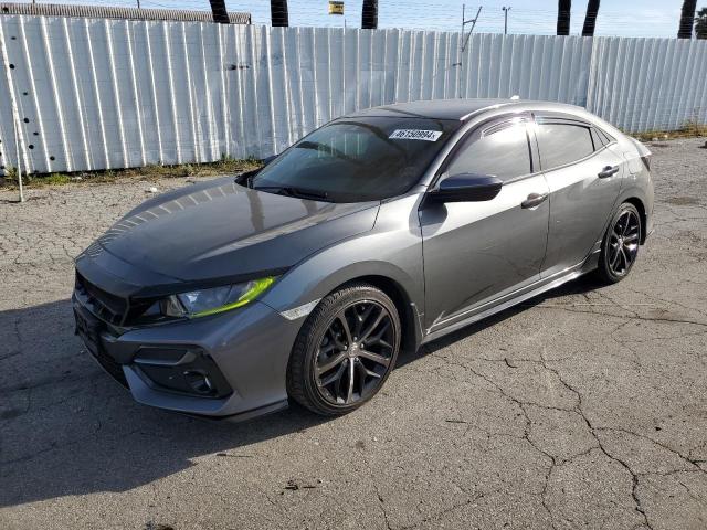 SHHFK7H47MU427170 - 2021 HONDA CIVIC SPORT GRAY photo 1