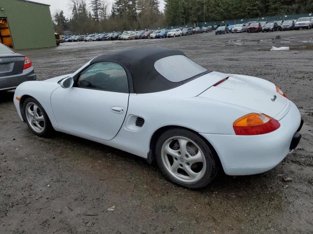 WP0CA2989VS623773 - 1997 PORSCHE BOXSTER WHITE photo 2