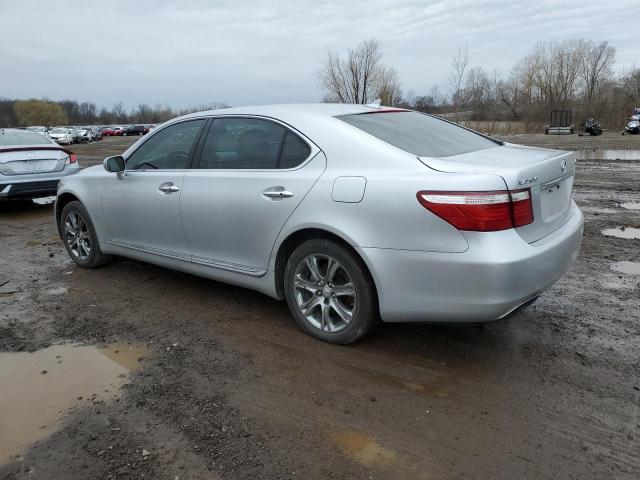 JTHGL46F775010349 - 2007 LEXUS LS 460L SILVER photo 2