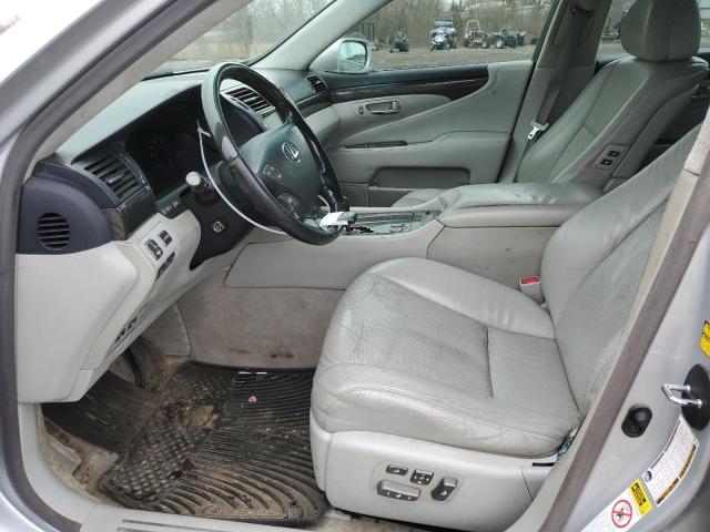 JTHGL46F775010349 - 2007 LEXUS LS 460L SILVER photo 7