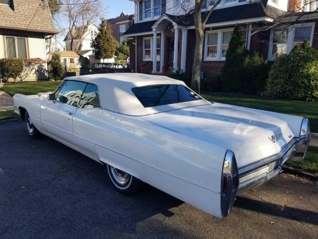 F8258815 - 1968 CADILLAC COUPE DEVI WHITE photo 3