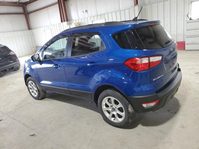 MAJ6P1UL8JC218967 - 2018 FORD ECOSPORT SE BLUE photo 2