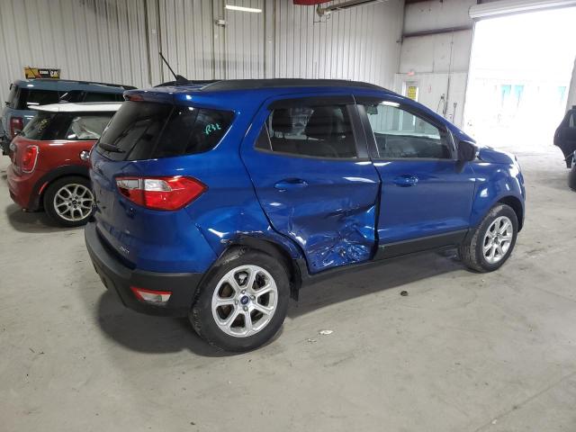 MAJ6P1UL8JC218967 - 2018 FORD ECOSPORT SE BLUE photo 3