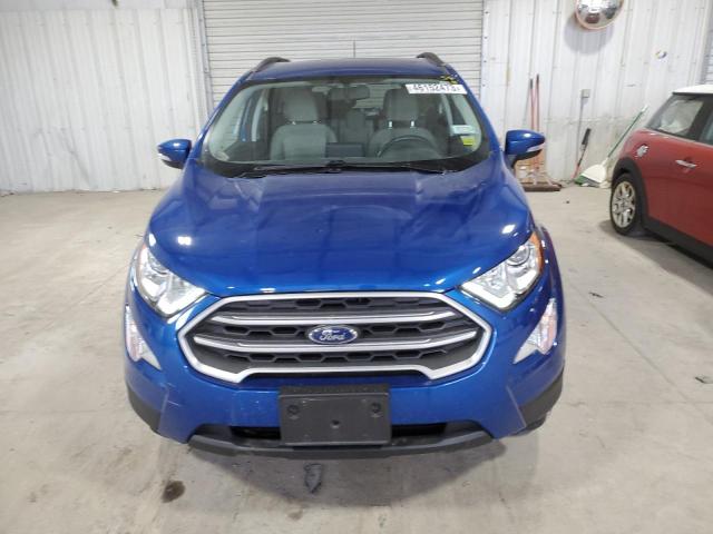 MAJ6P1UL8JC218967 - 2018 FORD ECOSPORT SE BLUE photo 5