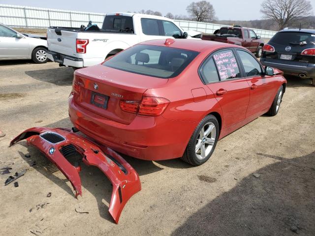 WBA3C3G58FNT51707 - 2015 BMW 320 I XDRIVE RED photo 3