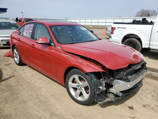 WBA3C3G58FNT51707 - 2015 BMW 320 I XDRIVE RED photo 4