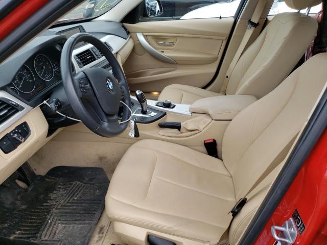 WBA3C3G58FNT51707 - 2015 BMW 320 I XDRIVE RED photo 7