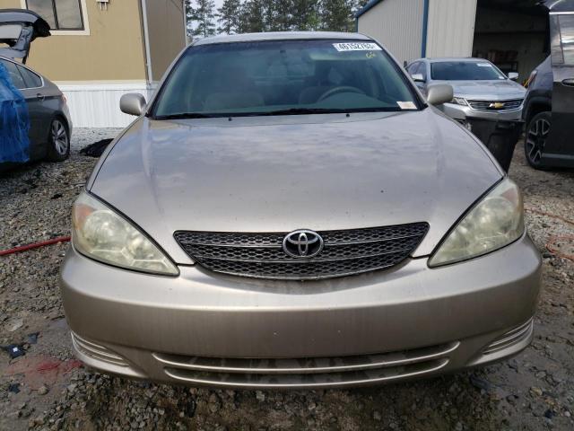 JTDBE32K430228694 - 2003 TOYOTA CAMRY LE GOLD photo 5