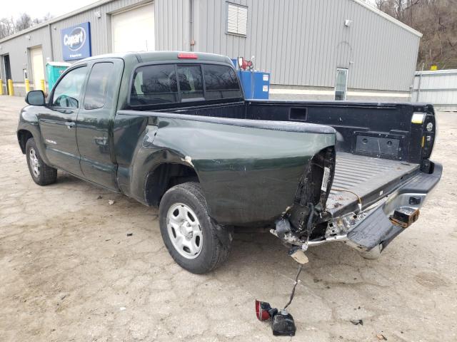 5TFTX4CN4CX018276 - 2012 TOYOTA TACOMA ACCESS CAB Жасыл фото 2