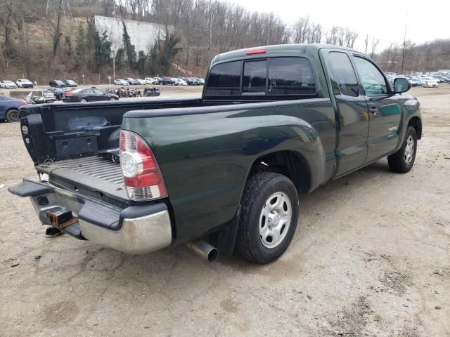 5TFTX4CN4CX018276 - 2012 TOYOTA TACOMA ACCESS CAB Жасыл фото 3