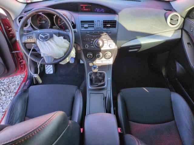 JM1BL1L34C1521815 - 2012 MAZDA SPEED 3 RED photo 8