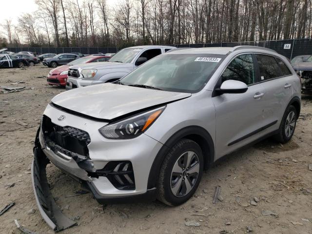 KNDCB3LC9L5400886 - 2020 KIA NIRO LX SILVER photo 1