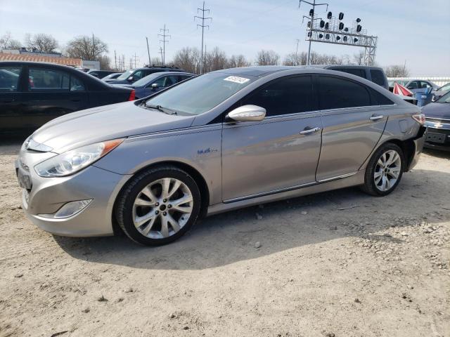 KMHEC4A4XBA018875 - 2011 HYUNDAI SONATA HYBRID GRAY photo 1