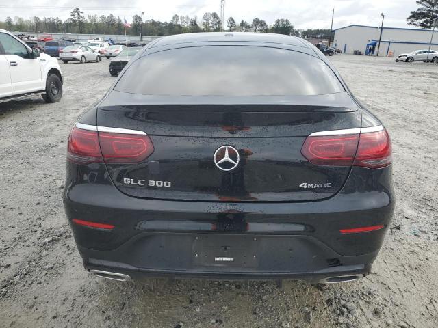 W1N0J8EB4NG016067 - 2022 MERCEDES-BENZ GLC COUPE 300 4MATIC BLACK photo 6