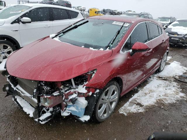 3G1BF6SM0HS512543 - 2017 CHEVROLET CRUZE PREMIER RED photo 1