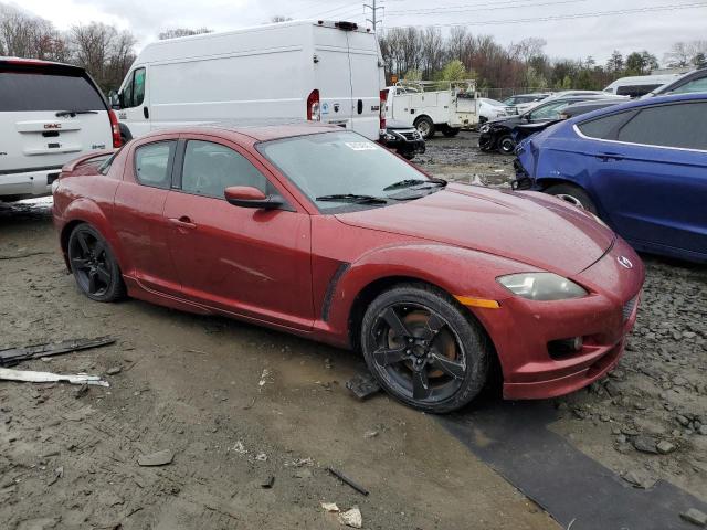 JM1FE173660205462 - 2006 MAZDA RX8 BURGUNDY photo 4